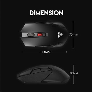 ภาพขนาดย่อของภาพหน้าปกสินค้าFANTECH รุ่น WG10 RAIGOR II Wireless 2.4GHZ PRO GAMING MOUSE เกมมิ่งเม้าส์ไร้สาย ปิดเปิดได้ จากร้าน fantechthailand บน Shopee ภาพที่ 7