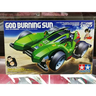 โมเดลรถมินิ4WD Tamiya Mini4WD 1/32 TA18644 God Burning Sun (MA Chassis)