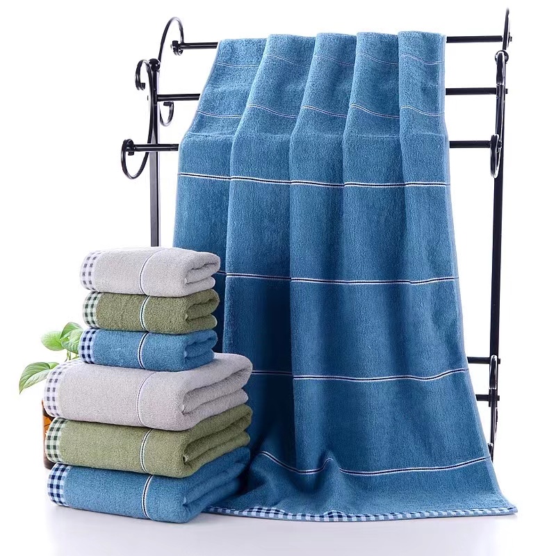 ผ้าขนหนู-cotton100-ผ้าเช็ดตัวอาบน้ำ-70x140cm