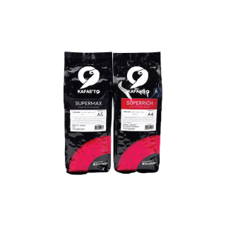 โปรโมชั่น Flash Sale : KAFAETO Coffee กาแฟเมล็ดคั่ว มีให้เลือก 2 รสชาติ Supermax,Superrich ขนาด 500g