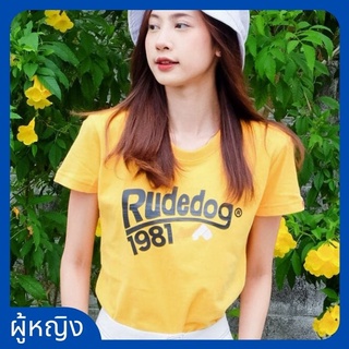 [S-5XL] Rudedog® เสื้อยืดผู้หญิงรุ่น​ | Smooth