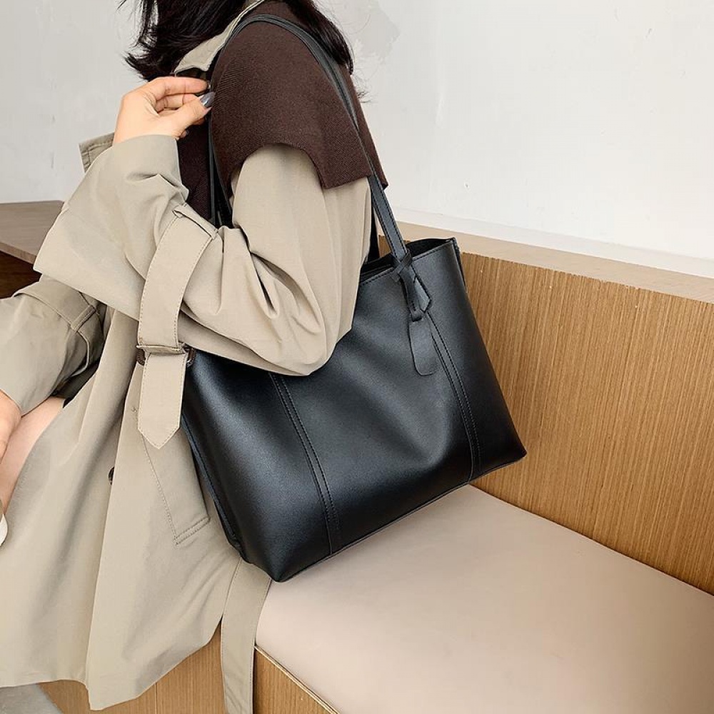 คุ้มค่า-กระเป๋าความจุขนาดใหญ่ของผู้หญิง-ใหม่-casual-tote-bag-กระเป๋าสะพาย-sj3249