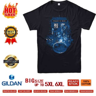 Chonghaijia Xs-6Xl เสื้อยืดผ้าฝ้ายพิมพ์ลาย Doctor Who Life Of Doctor Police Box แฟชั่นผู้ชาย