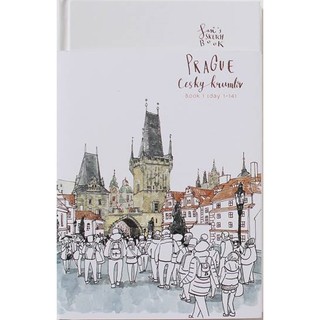 Fathom_ Sasis Sketchbook Prague, Cesky Krumlov book 1 (day 1-14) 28 วันในยุโรปตะวันออก เล่ม 1 ศศิ วีระเศรษฐกุลFULLSTOP