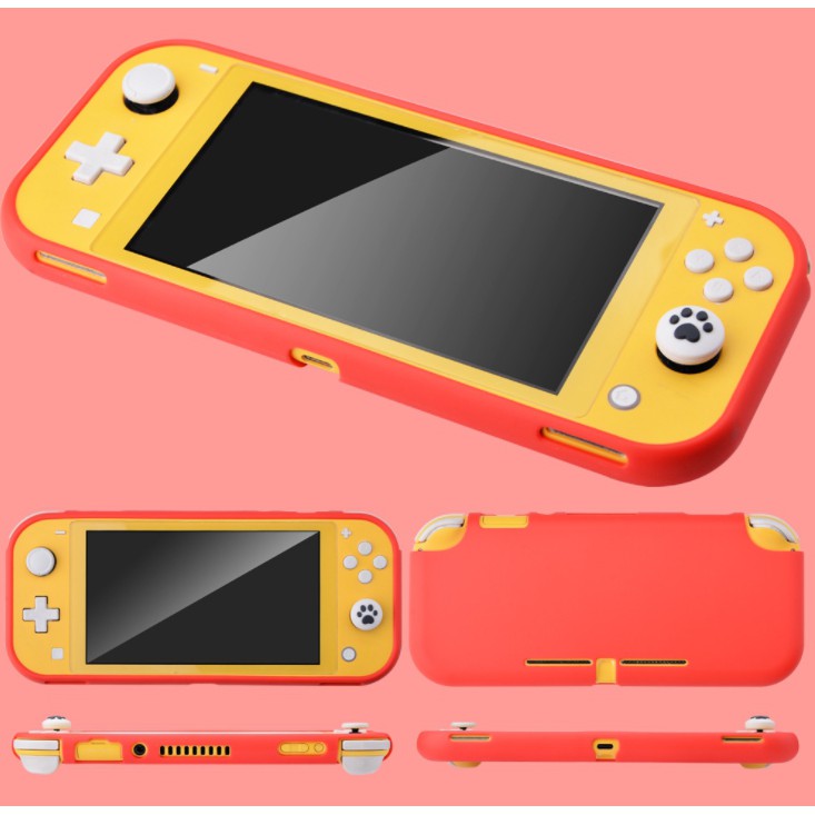 รูปภาพสินค้าแรกของเคส Nintendo Switch LITE Tpu นิ่ม สีพาสเทล ไม่ย้วย