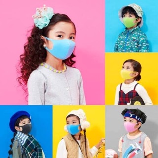 เช็ครีวิวสินค้า😷พร้อมส่ง❤️ หน้ากาก เด็ก แมสเด็ก แมสโฟมญี่ปุ่นของเด็ก 1-12 ปี งดเลือกสี คละสีให้นะคะ
