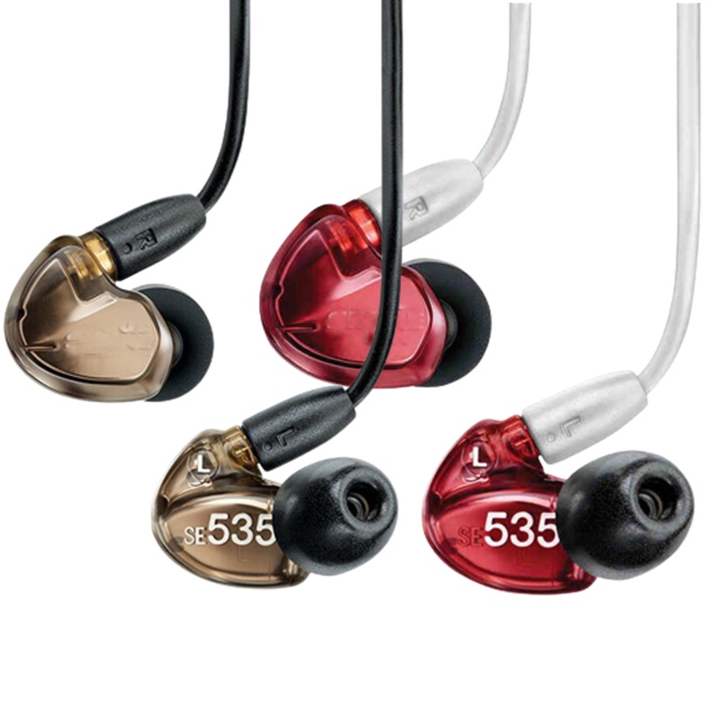Shure Se535 IEM Inear Headphones Wired Earphone Sports Highfidelity