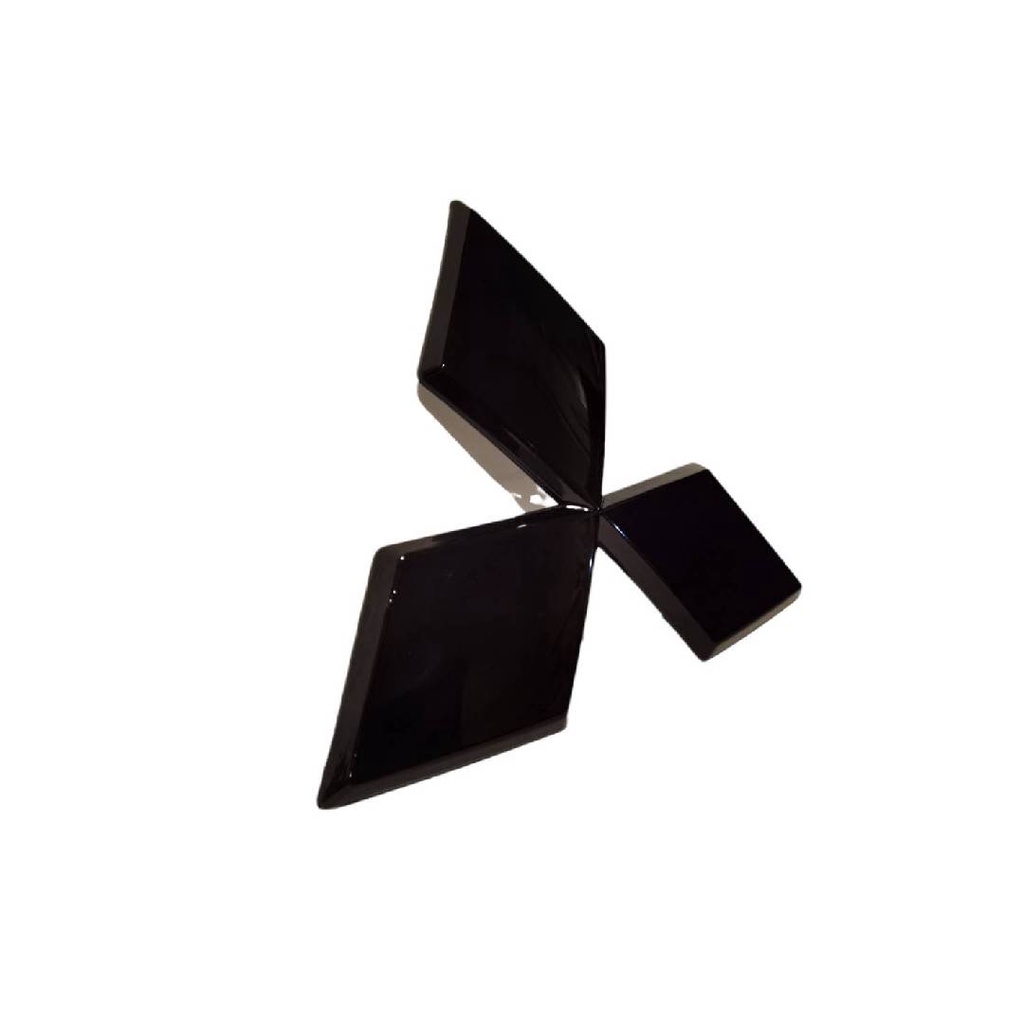 โลโก้-mitsubishi-สีดำเงา-15-x-14-5-cm-สำหรับหน้ากระจัง-mitsubishi-triton-2005-2014-มาร้านนี่จบในที่เดียว