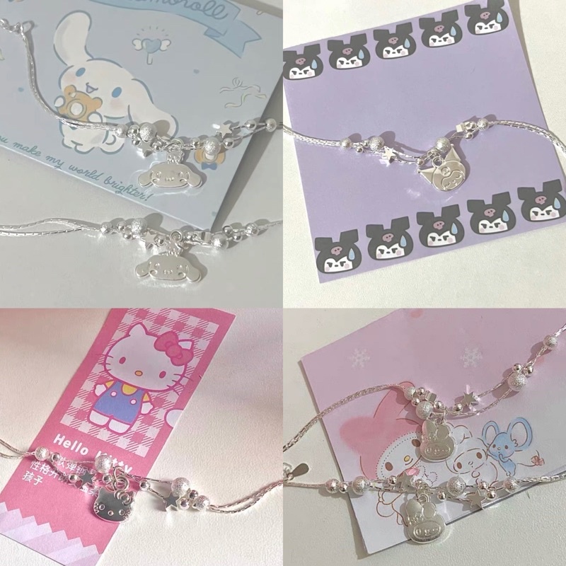 พร้อมส่ง-สร้อยข้อมือ-ชิน-คุโรมิ-มายเม-ลายการ์ตูน-น่ารัก