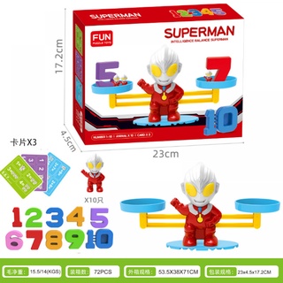 เกมตัวเลขเพื่อการศึกษาปฐมวัย เกมโต๊ะเครื่องชั่งน้ำหนักปริศนา SJ4267