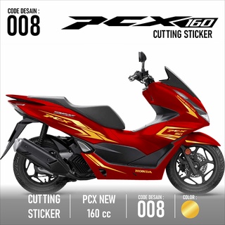 ภาพหน้าปกสินค้าสติกเกอร์ตัด PCX - 160cc อุปกรณ์เสริมรถจักรยานยนต์ สําหรับ Honda PCX Pcx160 Terbaru 2021 MC08 ที่เกี่ยวข้อง