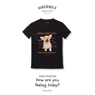 ใหม่ sherbettee|เสื้อยืดลาย corgi version