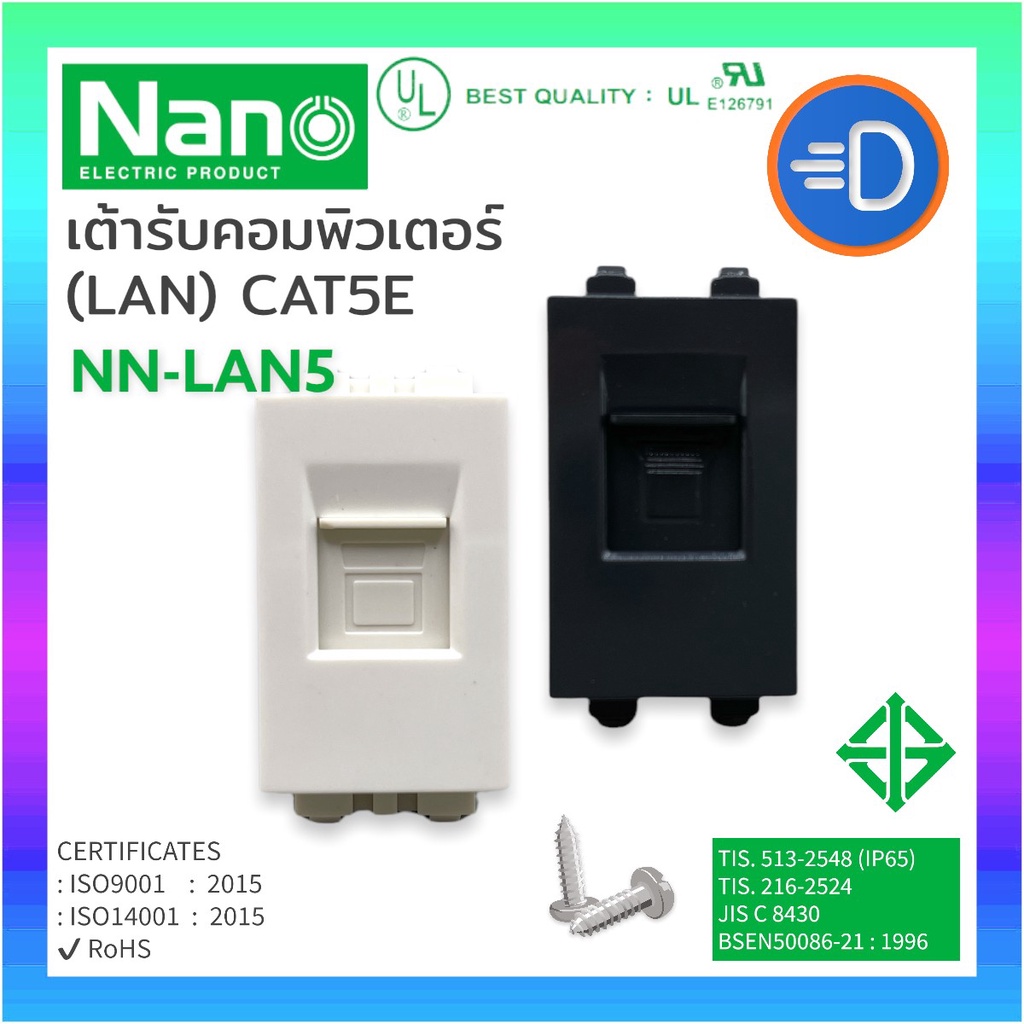 nano-nn-lan5-nn-lan5b-เต้ารับคอมพิวเตอร์-lan-cat5e