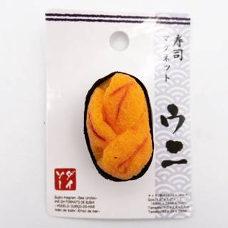 ไดโซ Daiso ซูชิติดแม่เหล็กหน้าหอยเม่น uni sushi magnet