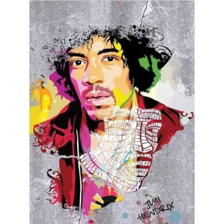 โปสเตอร์ Jimi Hendrix จิมิ เฮนดริกซ์ โปสเตอร์วงดนตรี โปสเตอร์ติดผนัง โปสเตอร์สวยๆ poster ส่งEMSด่วนให้เลยครับ