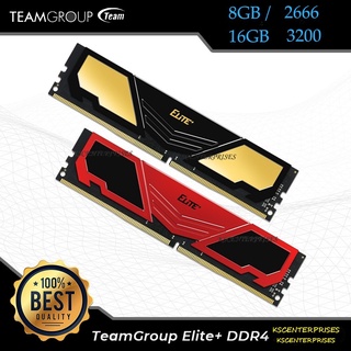 ภาพขนาดย่อของสินค้าRAM TEAM Elite Plus GOLD DDR4 16GB Kit (2x8GB) / 2666