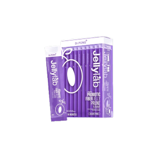 โปรโมชั่น Flash Sale : Dr.PONG Jellylab probiotic fiber jelly โพรไบโอติกส์ไฟเบอร์เจลลี่ กลิ่นลูกพรุน Prune flavour