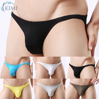 ภาพหน้าปกสินค้าKIMI-Briefs Shorts Triangle Underpants Underwear Bikini Breathable Mens Panties ที่เกี่ยวข้อง