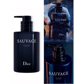 แท้ 💯🌸 Dior sauvage Shower gel 250 ml.กลิ่นติดทนยาวนานตลอดวัน ฟองนุ่มมาก