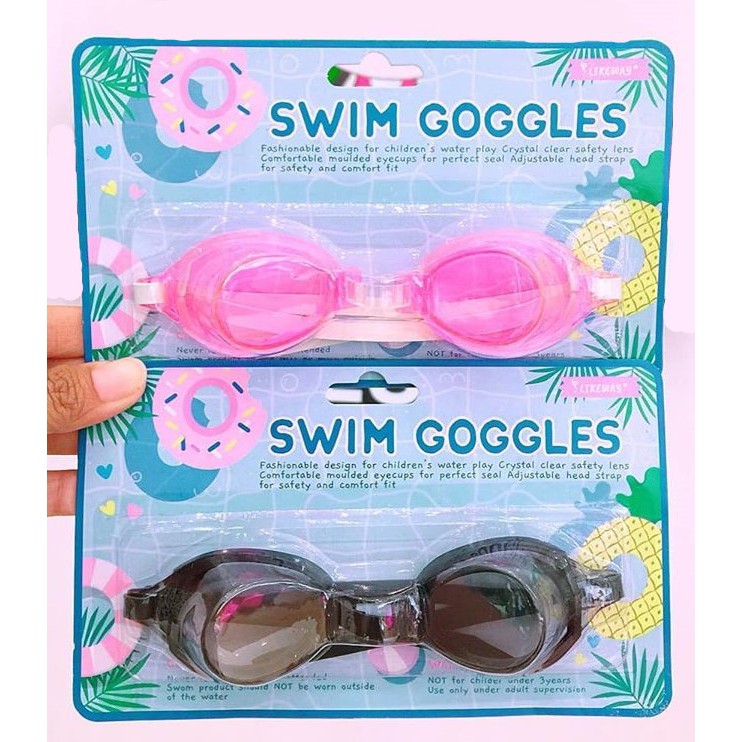 ภาพหน้าปกสินค้าแว่นตาว่ายน้ำเด็ก Swim Goggles จากร้าน sandkidshop บน Shopee