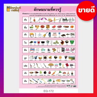 ลักษณนามที่ควรรู้ EQ-172 ภาพโปสเตอร์ โปสเตอร์ ภาษาไทย