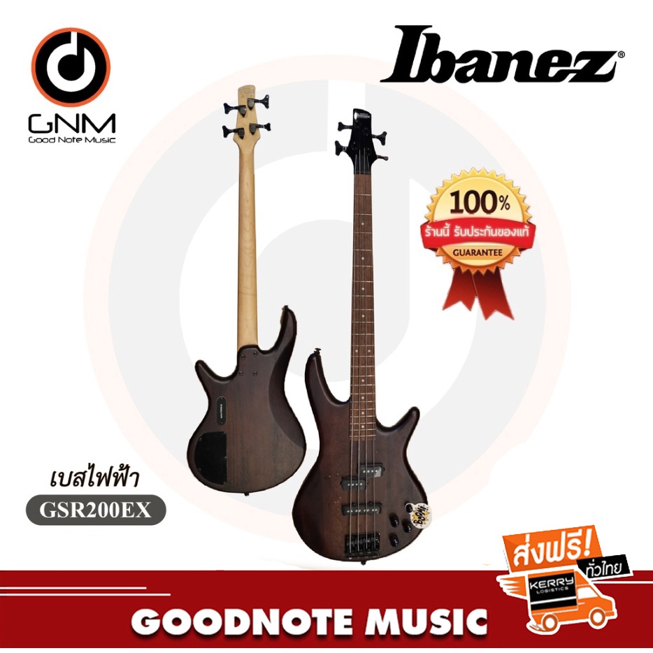 กีต้าร์เบสไฟฟ้า-ibanez-รุ่น-gsr200ex-bkf