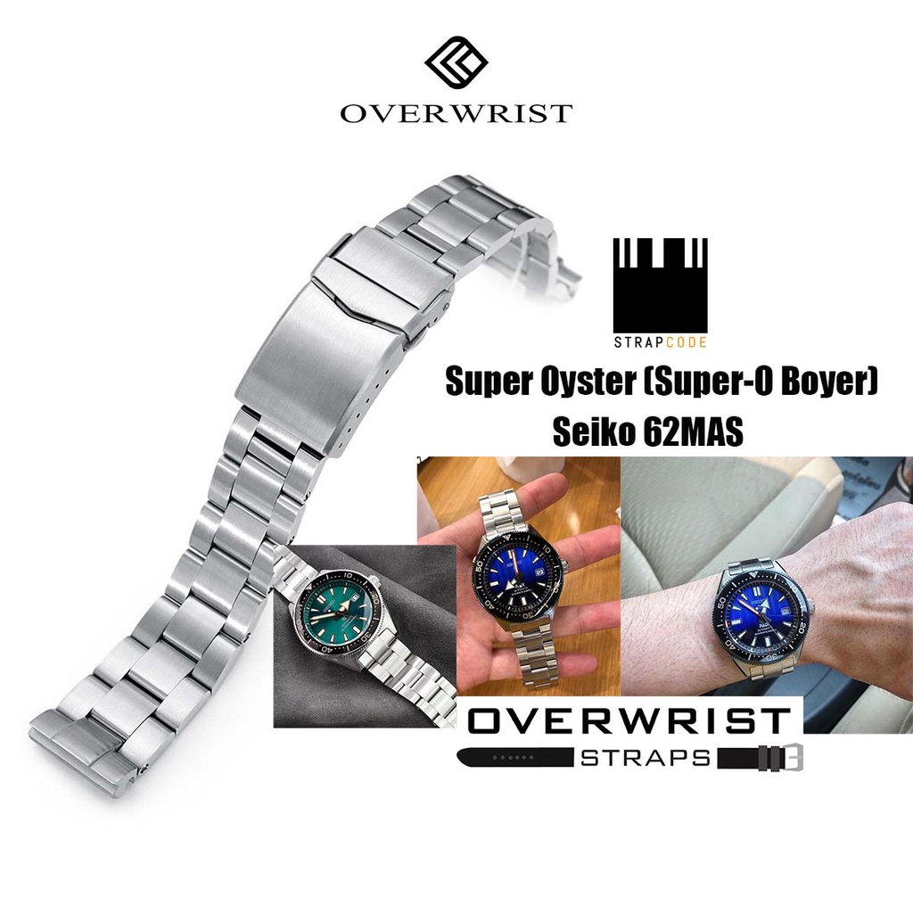 สายนาฬิกา รุ่น miltat strapcode super oyster for 62mas (spb051,spb053