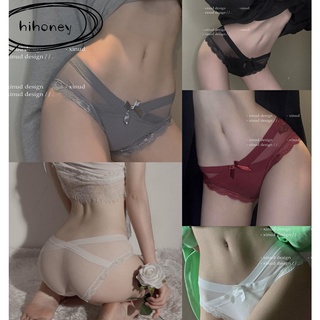 แฟชั่นกางเกงชั้นในลูกไม้ ชุดชั้นในน่ารักเซ็กซี่ sexy underwear บางเบา ใส่สบาย M-XL