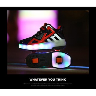 ภาพหน้าปกสินค้ารองเท้าผ้าใบมีไฟ LED สำหรับเด็ก 30-40 ที่เกี่ยวข้อง