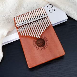 ภาพขนาดย่อของภาพหน้าปกสินค้าส่งไวจากไทย เครื่องดนตรี คาลิมบาไม้ 17 คีย์ Heart Kalimba จากร้าน kalimba123.th บน Shopee