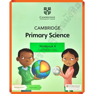 Cambridge Primary Science Workbook 4 with Digital Access (1 Year) /9781108742948 #อจท #EP