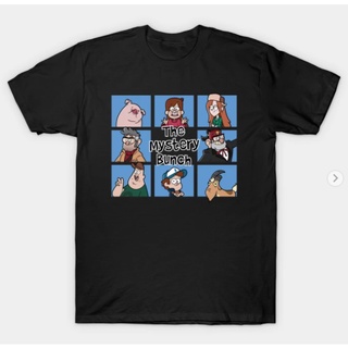 เสื้อยืดแขนสั้น คอกลม ผ้าฝ้ายแท้ พิมพ์ลายการ์ตูนอนิเมะ Weird Town gravity falls แฟชั่นฤดูร้อน สไตล์อเมริกัน สําหรับผู้ชา