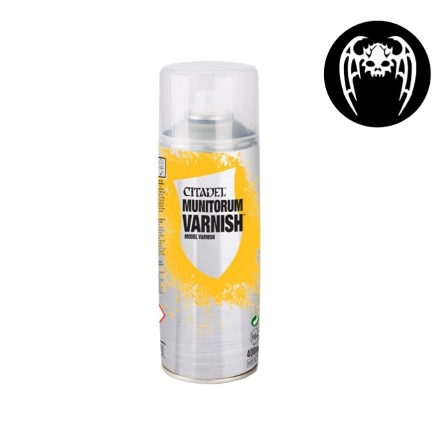 Citadel Spray Paint Munitorum Varnish Warhammer 40,000 models 40k