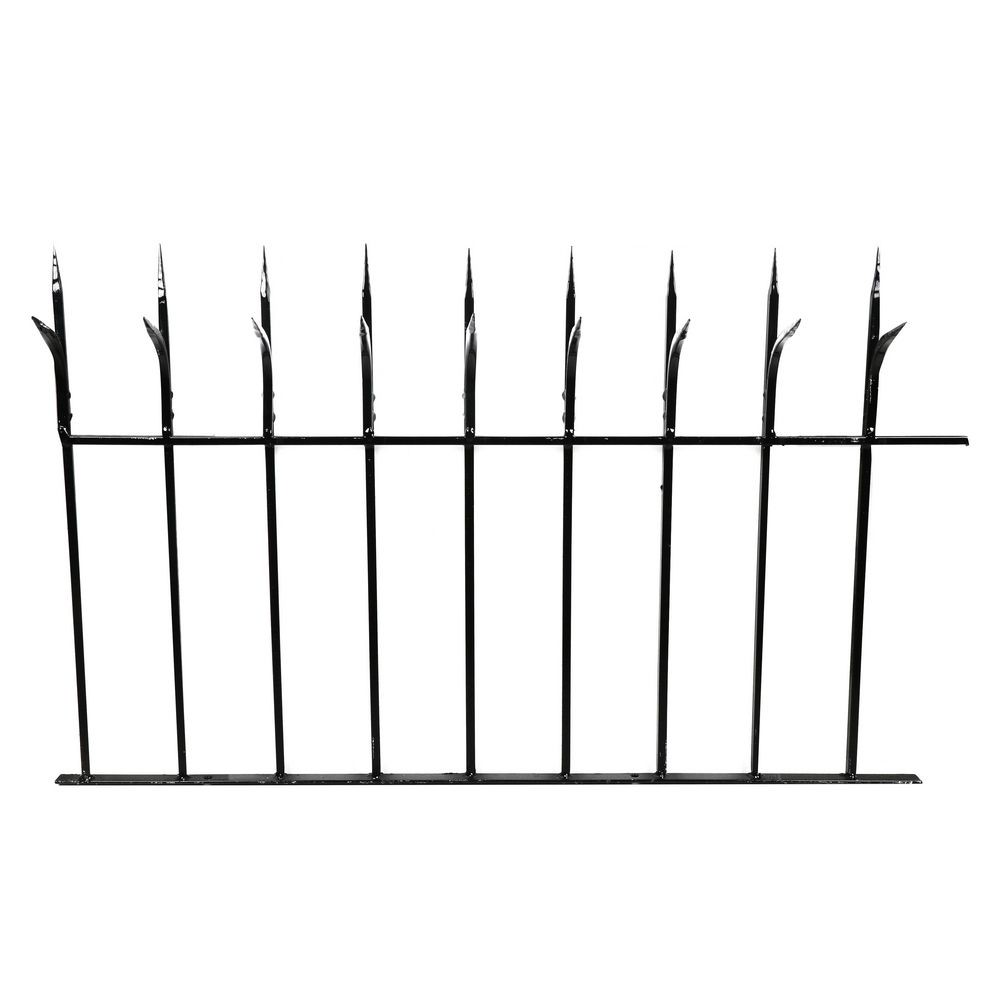 burglary-fence-spike-0-6x1m-black-รั้วแหลมสำเร็จรูป-spike-0-6x1-ม-สีดำ-รั้วและอุปกรณ์-อุปกรณ์รั้วและเชือกกั้น-วัสดุก่อส