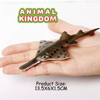 Animal Kingdom - โมเดลสัตว์ ปลาฉนาก เขียวจุด ขนาด 13.50 CM (จากสงขลา)