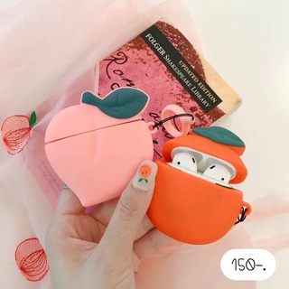 เคสแอร์พอด ลายผลไม้ พีช&ส้ม 🍑ผลพีช,ผลส้ม