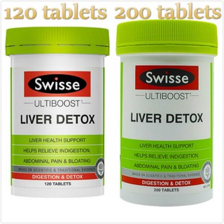สินค้า Swisse Ultiboost Liver Detox | Supports Liver Health & Function ตับดีท็อกซ์ รองรับสุขภาพตับและฟังก์ชั่น