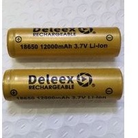 ได้รับ-2-ก้อน-ถ่าน-18650-3-7v-deleex-12000-mah