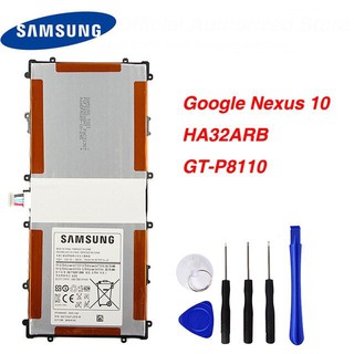 แบตเตอรี่ Samsung Google Nexus 10 GT-P8110 HA32ARB SP3496A8H (1S2P) 9000mAh