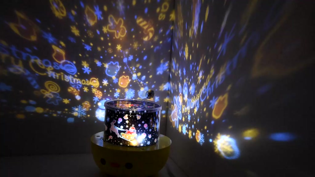 dreamy-star-projection-lamp-หมุนได้-night-light-ลำโพงบลูทูธห้องนอนบรรยากาศโคมไฟเทศกาลของขวัญวันเกิดของขวัญวันเกิด