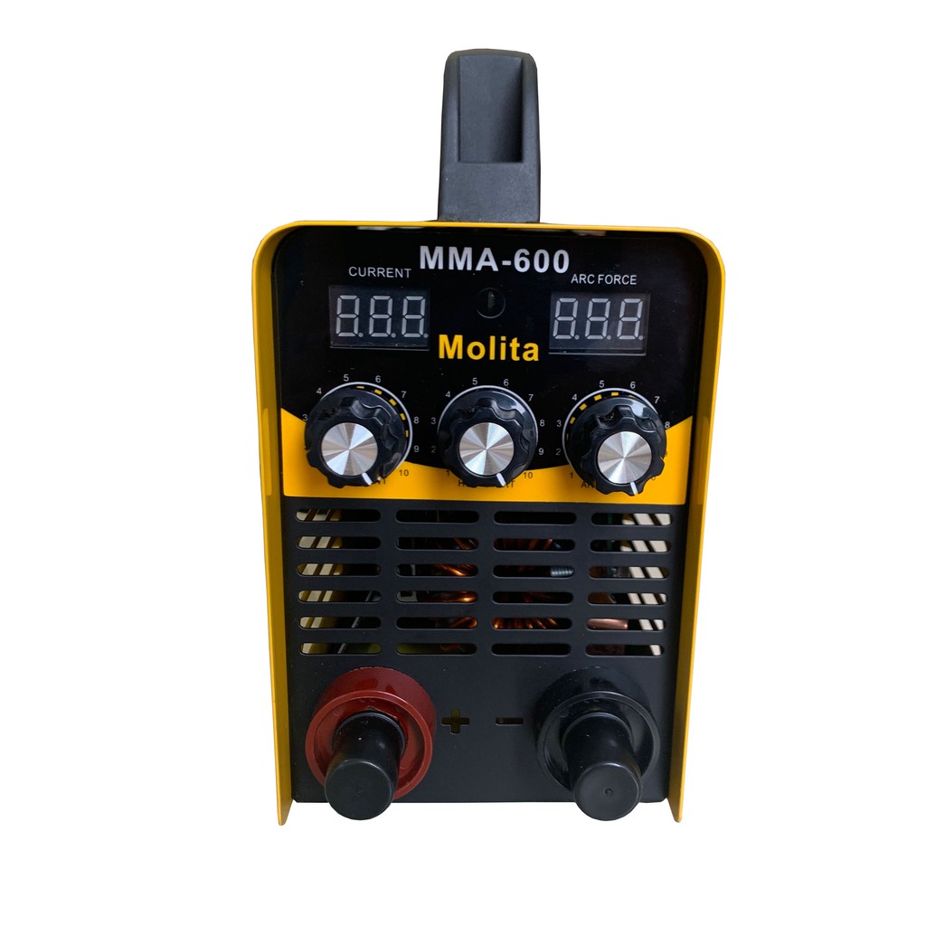 ภาพสินค้าMOLITA ตู้เชื่อม Inverter รุ่นใหญ่ MMA-600 (รุ่นใหม่ล่าสุด2 จอ 3 ปุ่ม ตู้เชื่อมไฟฟ้า รุ่นสีเหลือง จากร้าน top_tools บน Shopee ภาพที่ 2