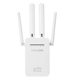 Wifi Repeater PIXLINK LV-WR09 300M Bps Wireless WiFi Router ตัวกระจายสัญญาณไวไฟ