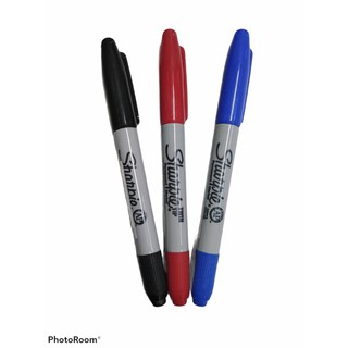 ภาพหน้าปกสินค้าปากกาSharpie 2 หัว น้ำเงิน/ดำ/แดง ที่เกี่ยวข้อง