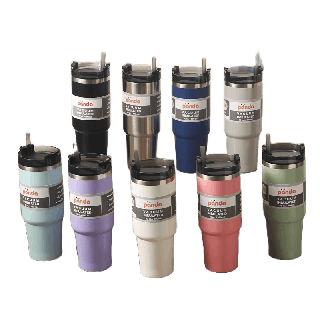 แก้วเก็บความเย็น 30oz สแตนเลสแท้ 304 พร้อมหลอด รับประกันไอน้ำไม่เกาะแก้ว แก้วน้ำเก็บความเย็น แก้วสแตนเลส พร้อมส่งจากไทย สินค้าจริง แก้วแพนด้า แก้วPANDA กาแฟ
