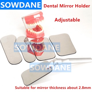 Dental Mirror Holder Mouth Mirror Gripper Metal Materials Dentistry Odontologia Orthodontic Oral Care Photography