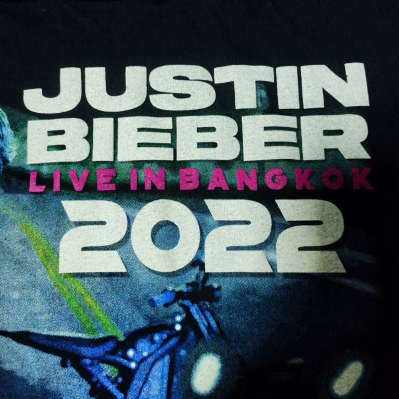 เสื้อยืดคอกลมเสื้อยืด-justin-bieber-ผ้าฟอก-ป้าย-hanes-ใส่สบายs-4xl