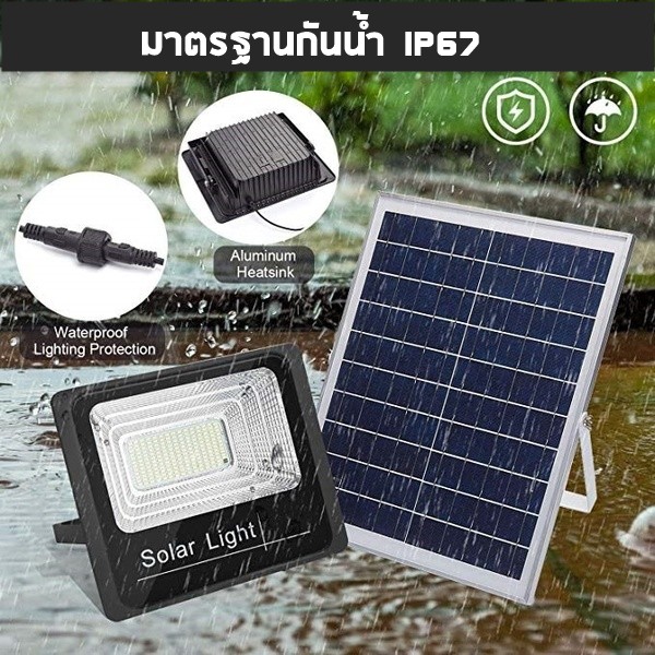 ไฟสปอตไลท์-ไฟโซลาเซลล์-solar-light-led-กันน้ำ-waterproof-รุ่น-50w-ใช้พลังงานแสงอาทิตย์