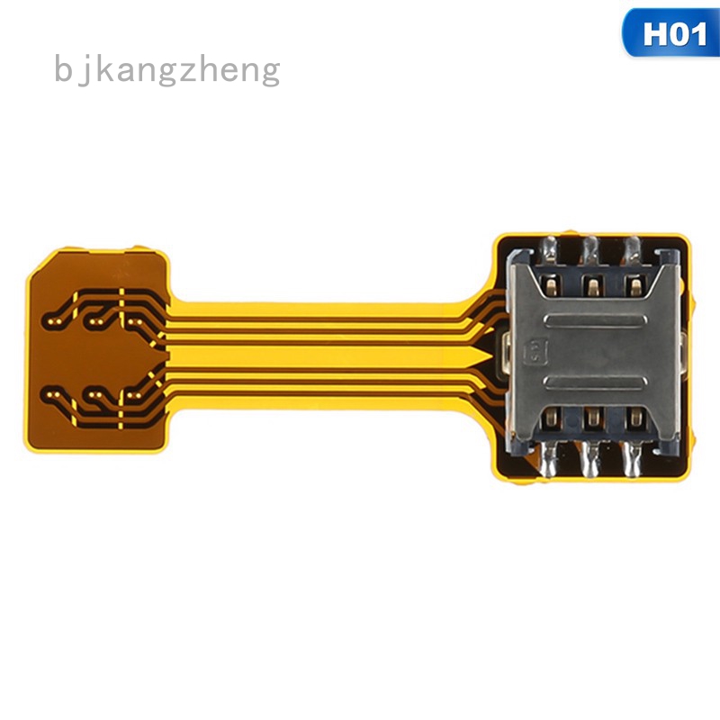 bjkangzheng-อะแดปเตอร์การ์ด-tf-nano-cato-micro-sd-extender-hybrid-sim-slot-1-ชิ้น