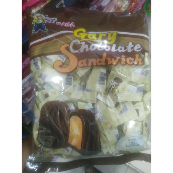 gary-chocolate-sandwich-ช็อกโกแลตแซนวิช-1-ถุงมี-150-เม็ด