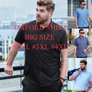 ภาพหน้าปกสินค้าเสื้อคนอ้วน ไซส์ใหญ่  Big size  เสื้อเชิ้ตคอปกแขนสั้นคนอ้วน ไซต์คนอ้วน 2XL-4XL ผ้า OXFORD คุ้มค่า คุ้มราคา ที่เกี่ยวข้อง